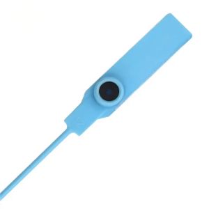 100pcs Security Plastic Seals Tamper Seals Security Tags Pull Tight Cable Ties Zip-Tie with Teeth for Container