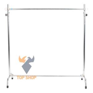 ราวโคเมี่ยม 2สี ให้เลือก ราวตากผ้าโคเมี่ยม ราวปรับระดับ ราวเดี่ยว แข็งแรง ทนทาน พร้อมส่ง ts99