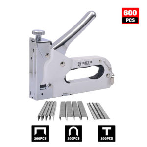 Súng bắn ghim tay- Kìm bắn đinh ghim TOP cầm tay có tăng lực đa năng tiện dụng- Tặng hộp 600 ghim 16/6- Kềm bắn ghim gỗ chuyên nghiệp