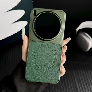 For VIVO X300 Pro Case Luxury PU Leather Wireless Charging Protective Back Cover Case For VIVO X300 X300Pro Phone Shell