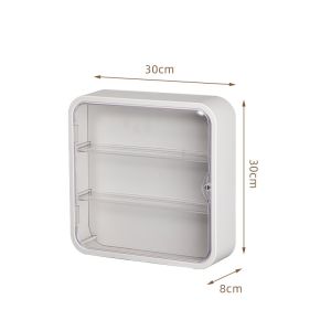 Doll Toy Display Storage Case Wall Mounted Figure Funny Toy Mystery Box Transparent Acrylic Organizer Showcase