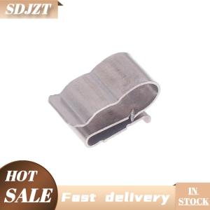 SDJZT 10 Pcs Solar Panel Wire Clip For 2x6mm Stainless Steel Cable Trailer Photovoltaic Clamps Clip Organizer For PV Wiring Boat