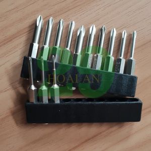 Bộ 13 mũi tô vít 4 cạnh chuôi lục giác dài 50mm cho khoan pin điện
