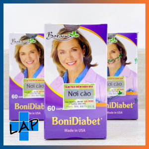 BoniDiabet - Hỗ trợ chăm sóc và ngừa biến chứng tiểu đường giảm mỡ máu giảm cholesterol.