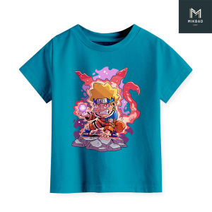 Naruto Kyubi Chibi Kaos Anak Distro Anime Naruto Bahan Cotton Combed 30s