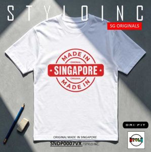 [STYLO INC] 2026 NDP SG61 ORIGINAL MADE IN SINGAPORE Cotton and Dri-Fit Singapore National Day Parade Tee Shirt T Shirt T-Shirt