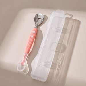 JOYNCLEON ช้อนอาหารเด็กอเนกประสงค์พร้อมฟังก์ชั่นการปอกเปลือกสำหรับทารกเหมาะอย่างยิ่งสำหรับทำน้ำซุปข้นและ Mashes