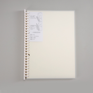 Loose Leaf Refill Binder Notebook 80sheets B5/A5 Replacable Metal Ring Planner Bullet Journal Diary