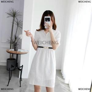 [COD] WEICHENG Buckle Belt PU Leather Dress Skirt Waist Elastic Thin Women Belts Ladies Waistband Accessories