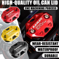 Motorcycle CNC NMAX155 Brake Fuel Cap Cover for YAMAHA AEROX155 V1 V2 V3 Fluid Reservoir. 