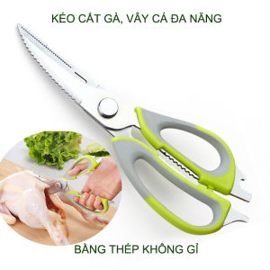 Kéo cắt gà cá đa năng nhà bếp bằng thép không gỉ X1