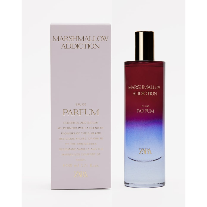 ZARA MARSHMALLOW ADDICT / ADDICTION 30 or 80 ML EAU DE PARFUM Lazada PH
