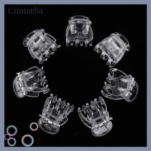 [Cumarba] 50pcs trong suốt 6 móng vuốt phong lan Clip nhựa Bướm hoa hỗ trợ rõ ràng Fixer cho vườn cây nho gốc cây leo