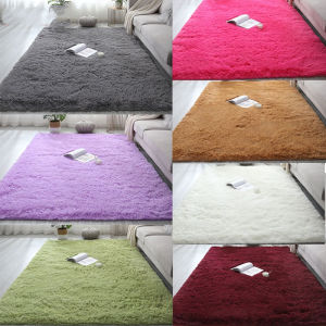 Home living room bedroom floor carpet 180x150cm/160x80cm/120x80cm/50x80cm Silk Wool Carpets Rectangular Household Room Soft Carpet Soft Fluffy Carpets