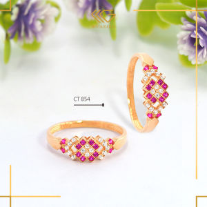 CINCIN EMAS 8K GOLD CROWNY PRISM CT 854 KKG MALL