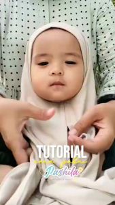 Pashila pashmina jersey casila bayi anak 0-8 tahun