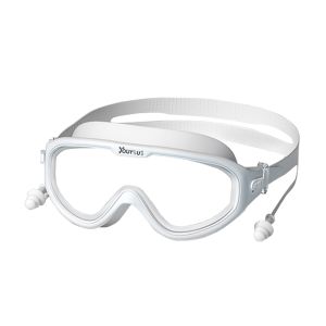 แว่นตาว่ายนํ้า เเว่นตากันนํ้า เเว่นตากันหมอก สําหรับผู้ชายและผู้หญิง เเว่นดำนํ้าติดแน่นและใส่สบาย แว่นตาว่ายนํ้าผู้ใหญ่ พร้อมจุก