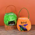 MAGEE Pumpkin Party Trick Or Treat Tote Bag Props For Children Kids Gift Basket Candy Bag Halloween Decoration Storage Bucket. 