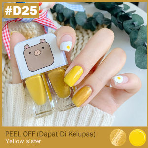 KUTEK HALAL MUSLIMAH 2IN1 PEEL OFF 40 PILIHAN WARNA / PELL OFF DAPAT DI SOBEK / TIDAK BERACUN / CAT KUKU / NAILS POLISH / KUKU PALSU FAKE NAIL KUTEX