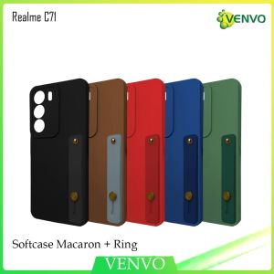 VENVO - VV16 SOFTCASE MACARON + RING Realme C71 P3 Lite Venvo Indonesia