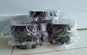 bisa cod Cloth Tape Lakban Kain /Lakban Jilid 1.5 inch / 36mm x 10m - Hitam