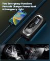 Tire Inflator Portable Air Compressor, Faster Inflation Cordless Car Air Pump with Tire Pressure Gauge, One Click Smart Air Pump Tire Inflator, 150PSI Air Compressor Motorcycle for Car, Bicycle, Ball. 