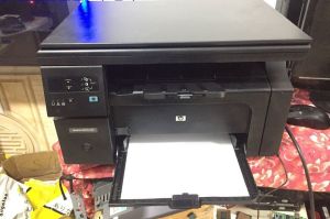 Máy In Đa Năng Văn Phòng ( In 1 mặt A4  A5 Nhỏ Gọn /Photo/Scan Mặt Gương ) - HP 1132( Tặng Hộp Mực Đa Năng - Dây Nguồn  Cáp in Mới 100% )