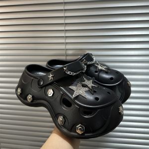 [Free Shipping] 7CM WomenS Clogs Outdoor Wear Summer 2025 New Style Thick-Soled Summer Sandals WomenS Closed-Toe Sandals WomenS Closed-Toe Sandals
