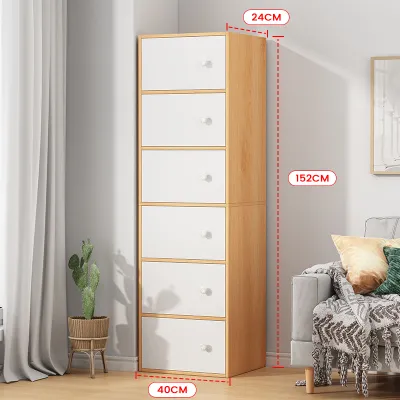 EXINHOME Thickened Storage Cabinet Wood Cabinet Storage Cabinet for Home Cabinet