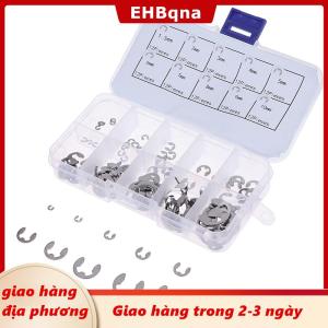 [COD] EHBqna 3PF Ship within 24 hours Cái hộp 120 Bộ phân loại kẹp giữ Vòng kẹp điện tử bằng thép không gỉ 304 m1.5   M10