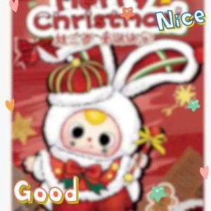 Happy Christmas Series Plush Blind for Three-Year-Olds Trendy Peripheral Toys Doll Cute Ornaments Gift Female Trendy Hand Office