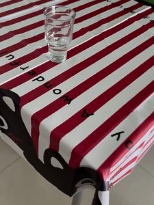 PVC Tablecloth Oil Proof Waterproof Scratch Resistant Cover Outdoor Dining Table Cloths
