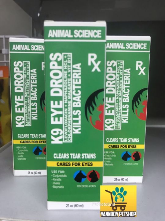 K9 Eye Drops (Animal Science) Kills Bacteria 60ml Lazada PH