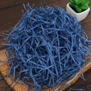 300g 10 Colors Crinkle Paper Filler Raffia Shredded Gift Box Packing DIY Bouquet Hamper Decoration