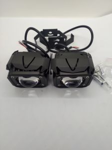 ĐÈN TRỢ SÁNG BI CẦU HAI MÀU COS VÀNG PHA TRẮNG CHO OTO VÀ XE MÁY MẪU MỚI SIÊU SÁNG LÊN ĐẾN 150W