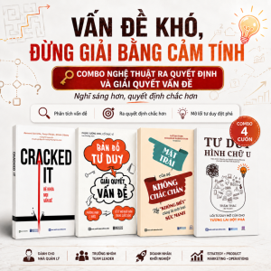 Sách Bizbooks - Nghệ Thuật Ra Quyết Định Và Giải Quyết Vấn Đề | Tư Duy Logic – Ra Quyết Định Chính Xác – Đột Phá Sáng Tạ