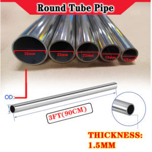 Stainless Tube Round Tube Tubular Pipe 3ft (90cm) thickness is 1.5mm