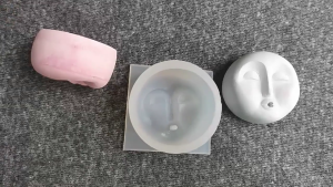 Incenses khay khuôn silicon làm bằng tay khuôn mặt con người mô hình incenses chèn bệ Cắm Nhang xi măng thạch cao khuôn thủ công decors