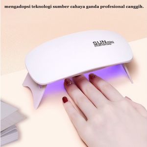 PUSAT GROSIR AS Perawatan Kuku Lucu Murah Pengering Kutek Kuku Lampu LED UV Mini Portable Nail Dryer Smart Led Cepat Kering Kutek Gel