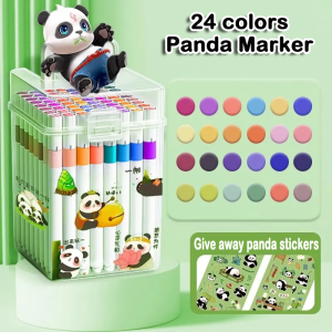 120-color acrylic markers for students art DIY multi-color waterproof and paper-blocking