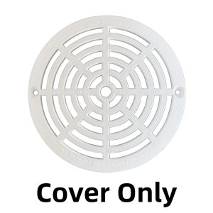 Swimming Pool Drain Cover 8 Inch With Screws Main Drainage Port Cover Replacement