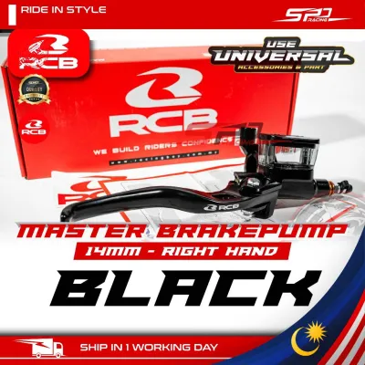Master Brake Pump RCB E-3 14mm Universal Right Hand & Left Hand Y15 Y16 RS150 RSX150 NVX NMAX Racing Boy E3 Brake Pump