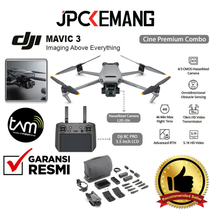 DJI Mavic 3 Cine Premium Combo Drone Camera DJI JPC KEMANG GARANSI ...
