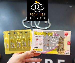 Hanfip-on Plus Nhỏ Gáy Diệt Ve Rận Bọ Chét Ghẻ cho Chó Mèo trên 8 tuần tuổi