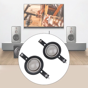 25Core Tweeters Voice Coil Loudspeaker Sound Film 25.5mm Voice Coil Transparent Silk Film Dome Speaker Coil Assembly