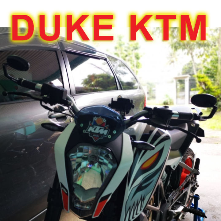 Duke 200 deals bar end mirrors