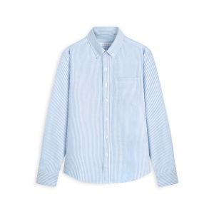 Áo sơ mi nam dài tay sọc vải oxford cao cấp  LADOS-8126 thời trang trẻ trung có túi