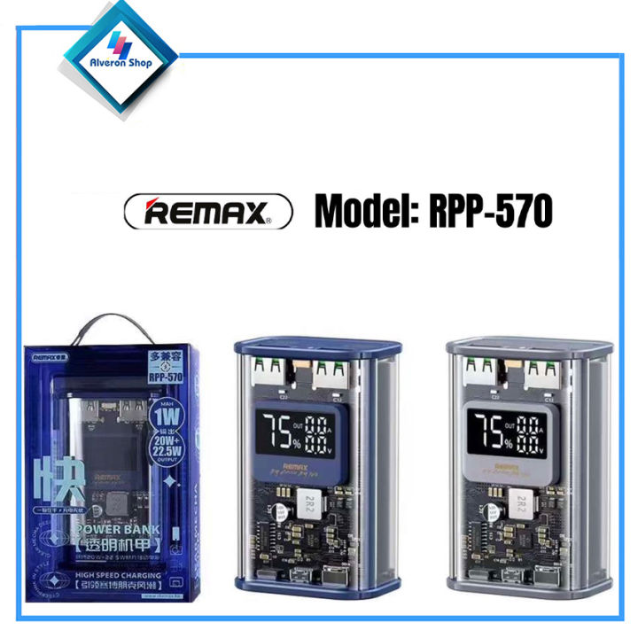REMAX RPP-570 CYBO SERIES 22.5W Super Fast Charging 10000mAh Power Bank ...