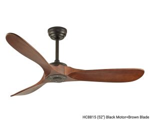 MYKE HC8815 Ceiling Fan (42" / 52") (Brown) (No Lamp) (2 yrs Warranty)