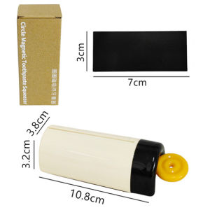 Circle Magnetic Toothpaste Tube Squeezer Wall Holder